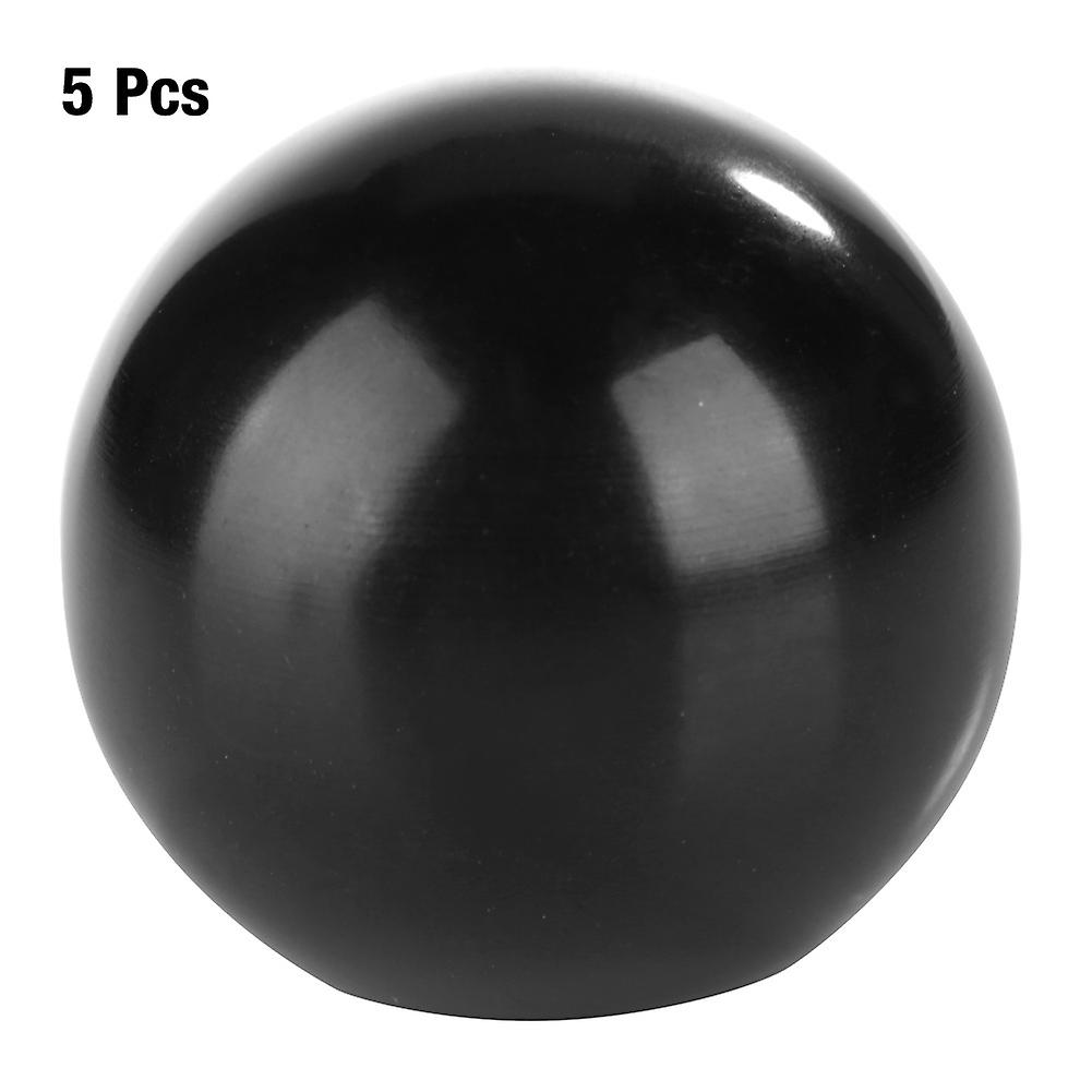 5pcs Bm6*25 Round Bakelite Ball Gear Lever Shift Knob Machine Tool Replacement Copper Insert