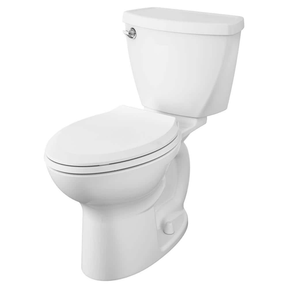 American Standard Cadet 3 FloWise Right Height 2Piece 128 GPF Single Flush Elongated Toilet in White with Slow Close Seat