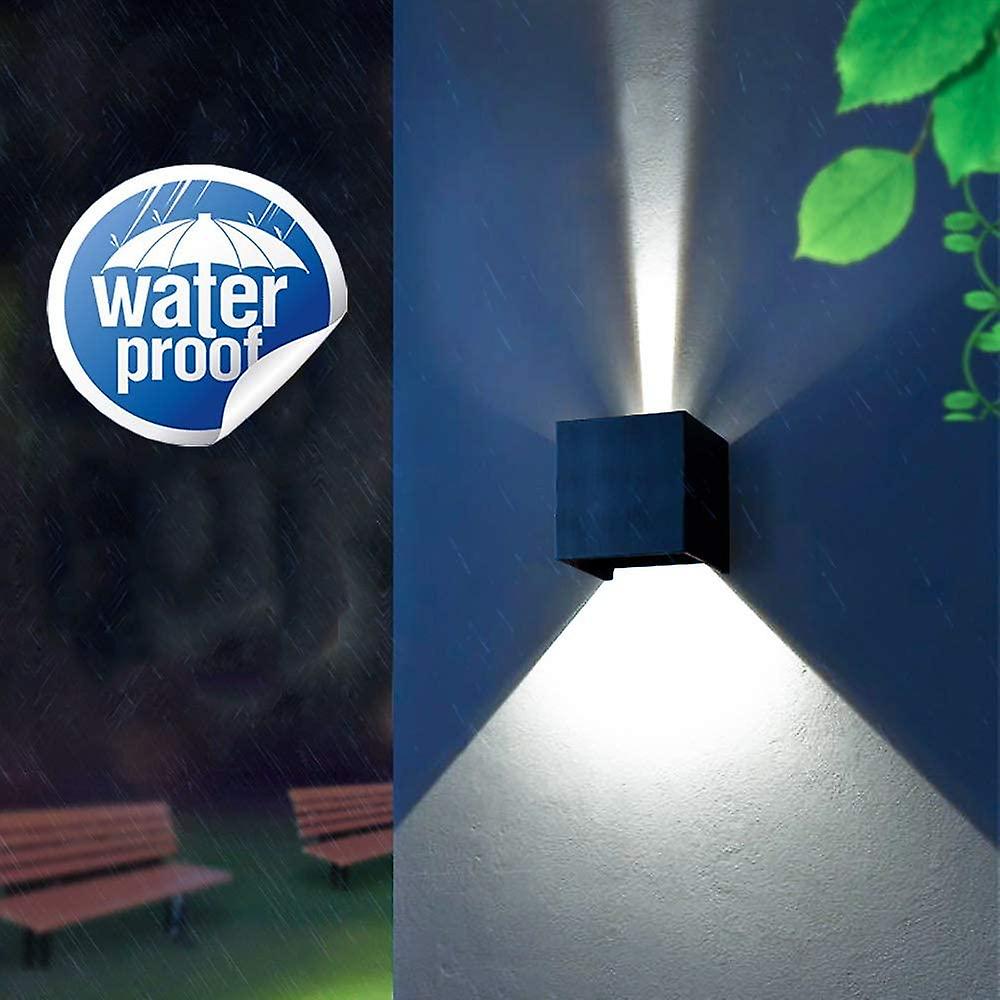 12W Modern LED Wall Light/Outdoor Wall Light， Waterproof Adjustable Beam Angle， Aluminum Alloy Housi