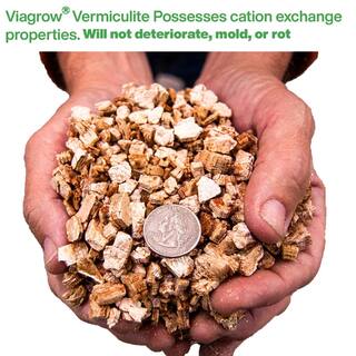 Viagrow Vermiculite Course and Chunky (16 Qt.4 Gal..53 CF) (1-Pack) VER16