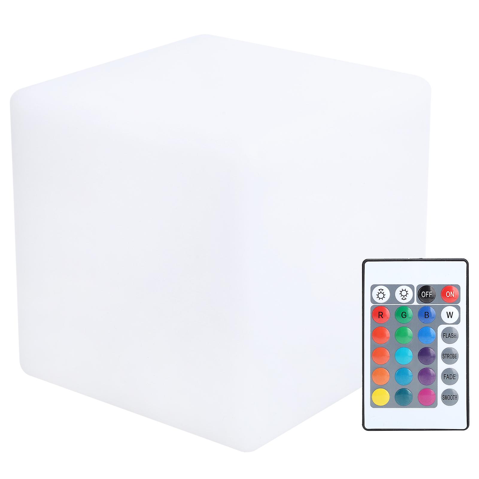 Colors Lamp，LED RGBW Cubes Light Cubes Light Remote Control Lamp Optimal Efficiency