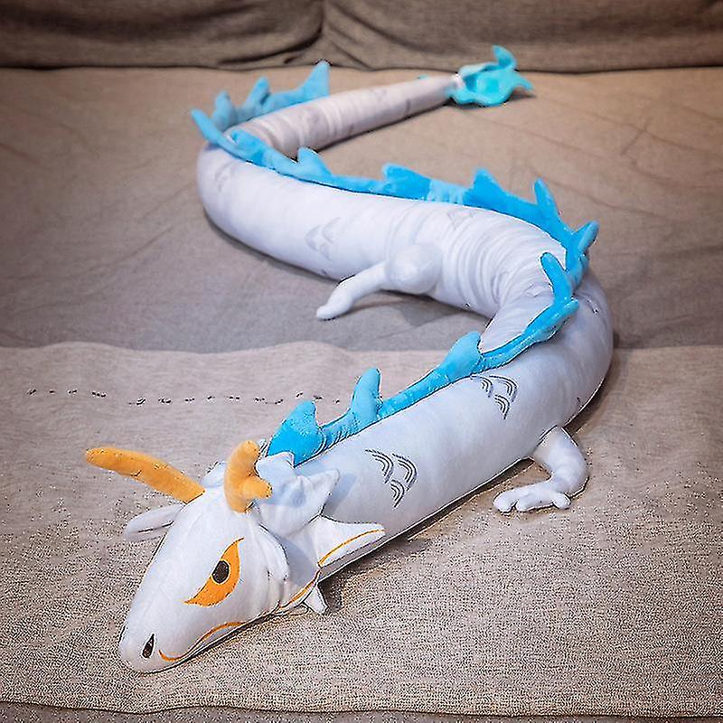 220cm Chinese Dragon Toys Pillow Stuffed Animal Soft Dolls Birthday Kids Xmas Gift