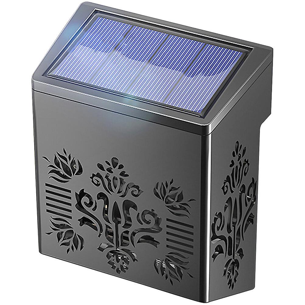 Led Fence Light Solar Powered Light Outdoor Wall Lamp Garden Solar Light For Pathway Patio