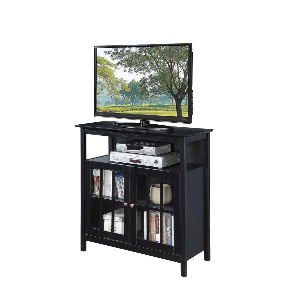 Convenience Concepts Big Sur Highboy 40 inch TV Stand with Storage Cabinets