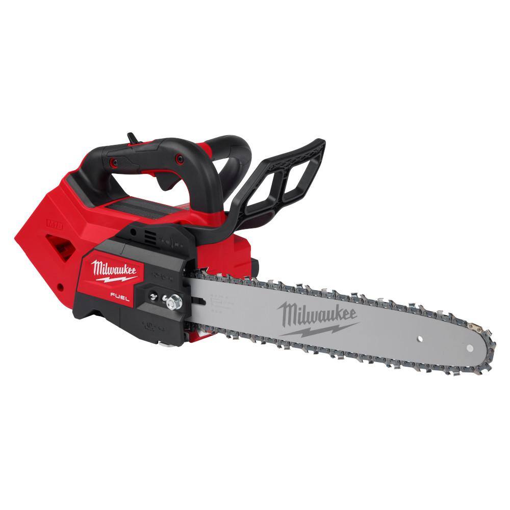 MW M18 FUEL 14 in. 18V Lithium-Ion Brushless Cordless Battery Top Handle Chainsaw (Tool Only) 2826-20T