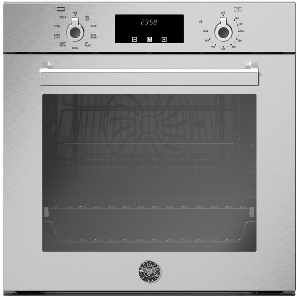 Bertazzoni 24-inch, 2.7 cu.ft. Built-in Single Wall Oven with Convection Technology PROF24FSEXV