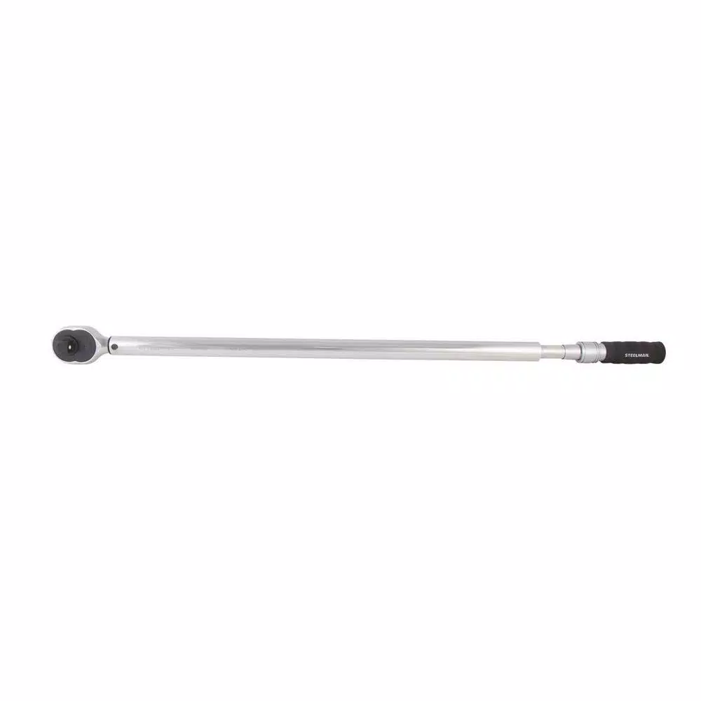 Steelman 3/4 in. Drive 1-Way Micro-Adjustable Torque Wrench and#8211; XDC Depot