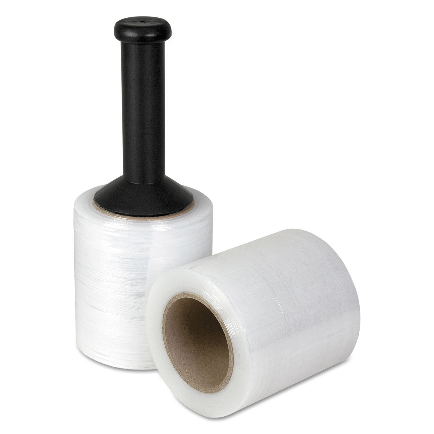 Unstretched Handwrap Film with Reusable Handle-Style Dispenser by Universalandreg; UNV051080