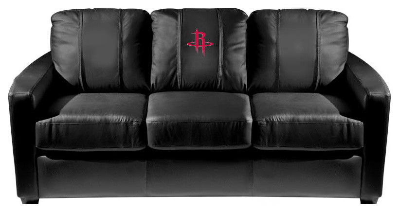 Houston Rockets Stationary Sofa Commercial Grade Fabric   Contemporary   Sofas   by DreamSeats LLC  Houzz