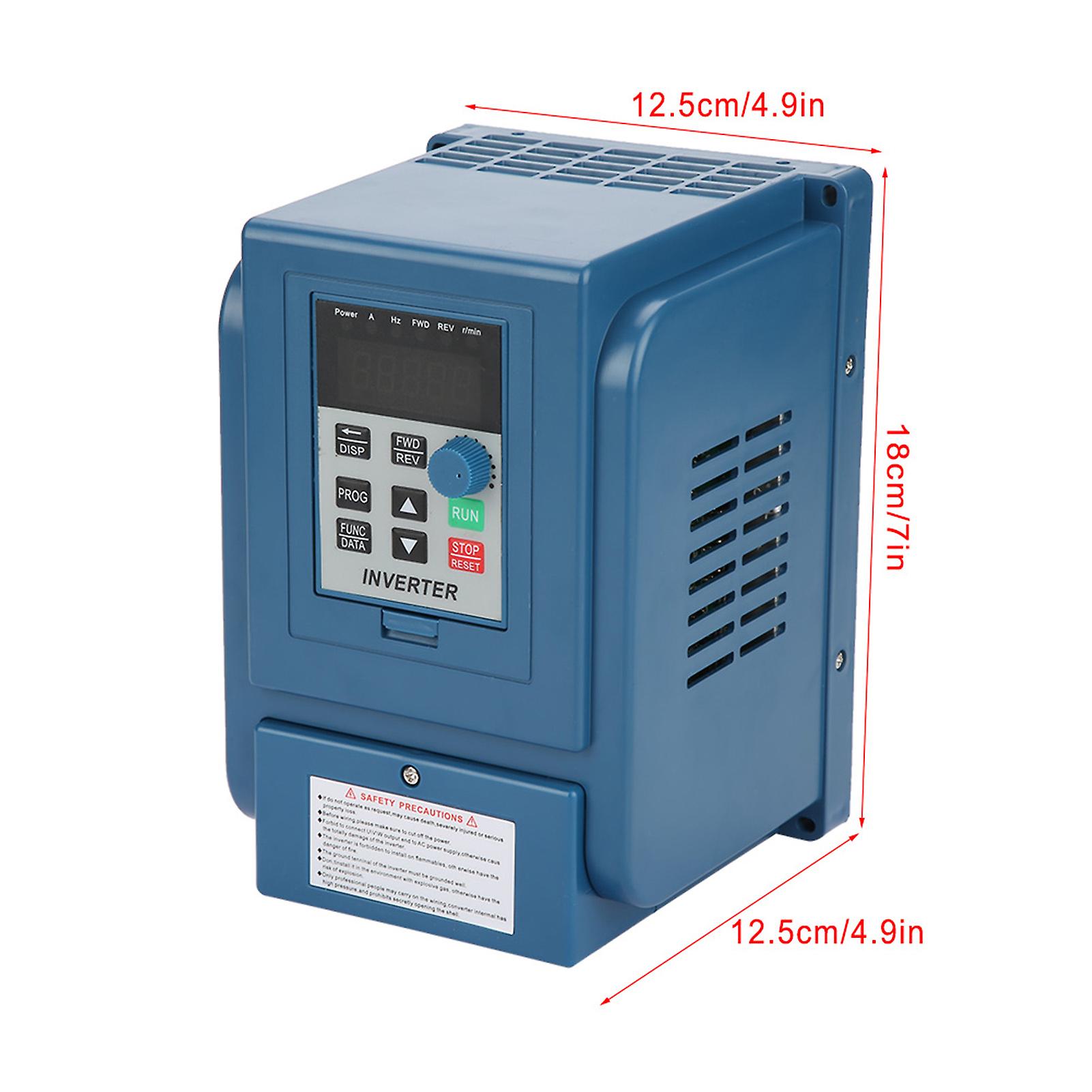 1pc Ac 380v 1.5kw 4a Variable Frequency Drive Vfd 3 Phase Speed Controller Inverter Motor