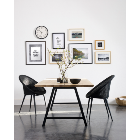 Table Albert 220X100CM Black Vincent Sheppard - Mobilier Intérieur - GRIIN