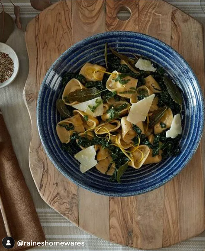 Denby Studio Blue Cobalt Medium Ridged Bowl