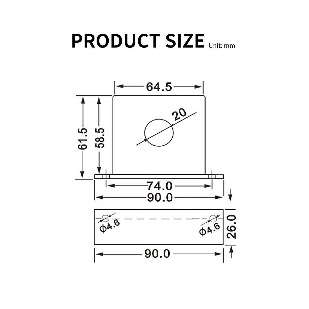 Ac Current Transmitter Transducer Overload Protector Ac 0-200a Output Dc 0-10v Szt20-ch-10v