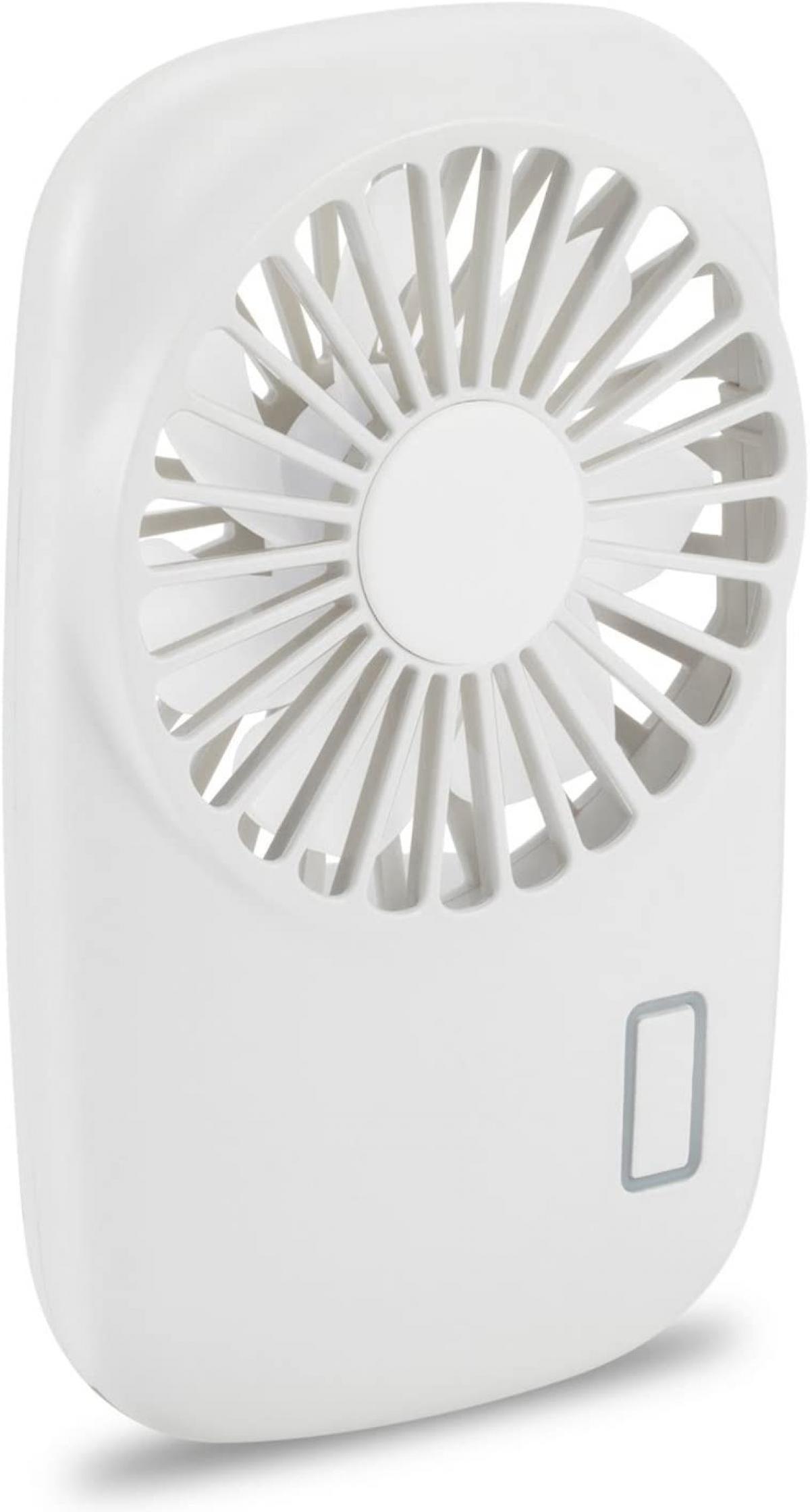 Handheld Fan Mini Fan Powerful Small Personal Portable Fan Speed Adjustable Usb Rechargeable Cooling For Kids Girls Woman Home Office Travel， White