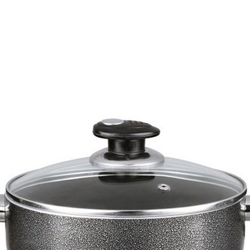 Brentwood Dutch Oven Aluminum Non-Stick 4 Qt-Gray