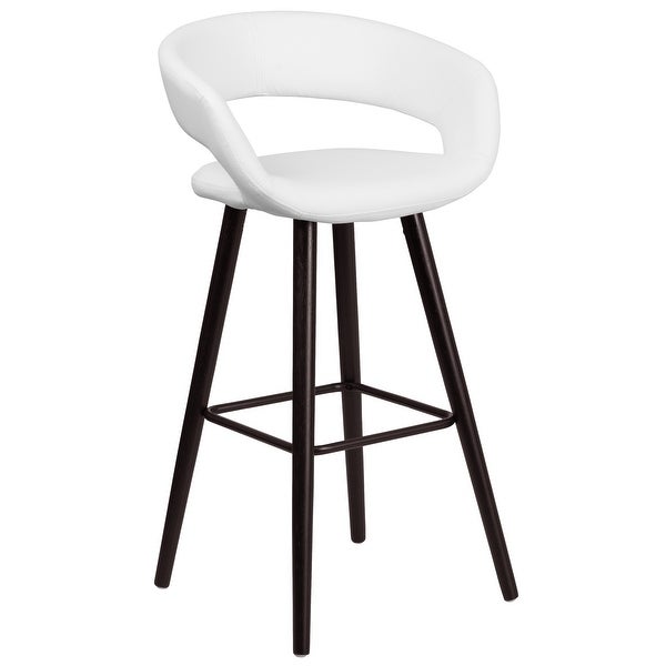 2 Pk. 29'' High Contemporary Barstool with Wood Frame - 22