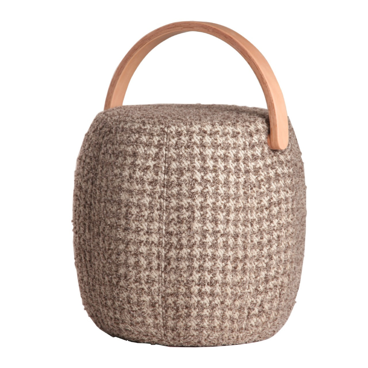 Flora Pouf  Bakrac-N-Brown White