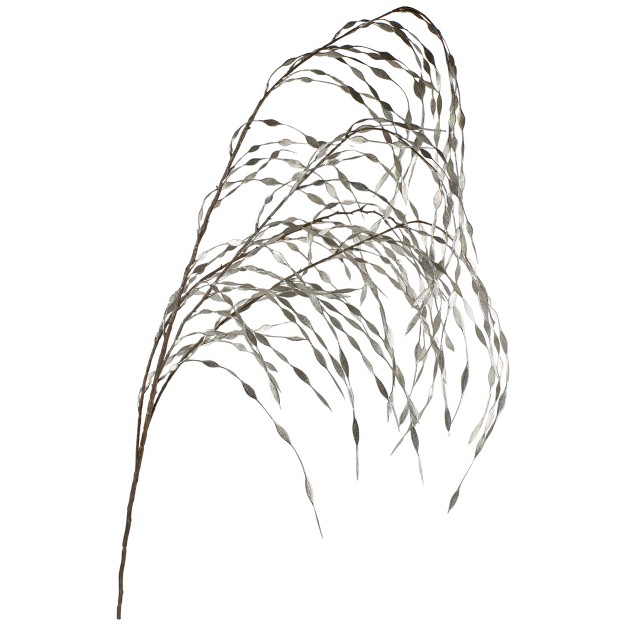 Silver Weeping Willow Artificial Christmas Spray