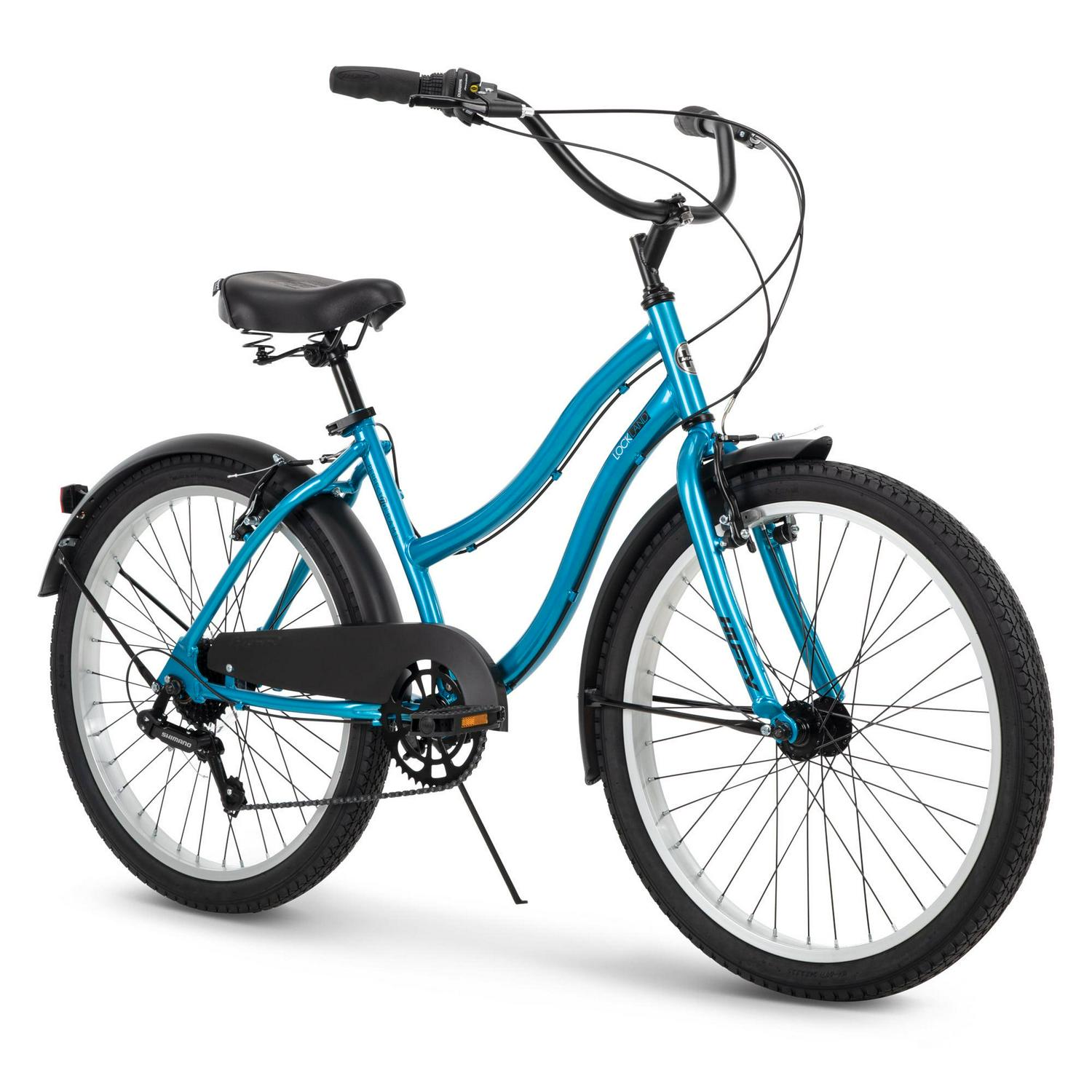 Huffy Lockland 24 In 7speed Cruiser Bicycle for Girls Teal  Crowdfused