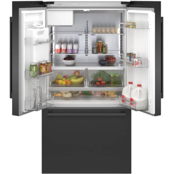 Bosch 36-inch, 20.8 cu.ft. Counter-Depth French 3-Door Refrigerator with QuickIcePro System™ B36CD50SNB