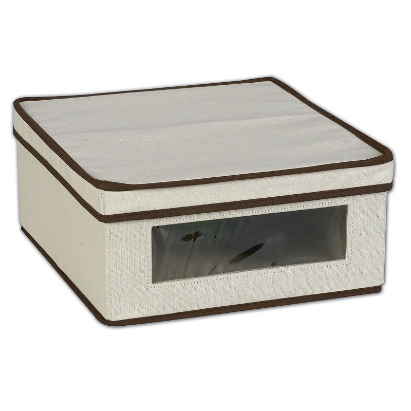 Household Essentials Window Vision Lidded Storage Box