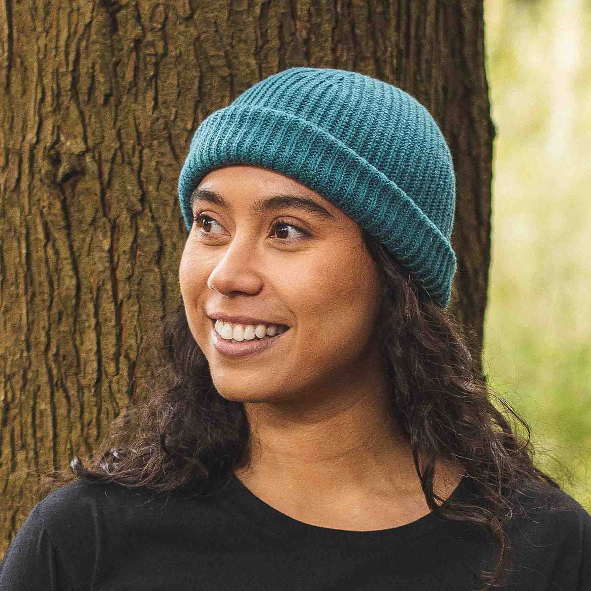 Compass Beanie - Ocean Green