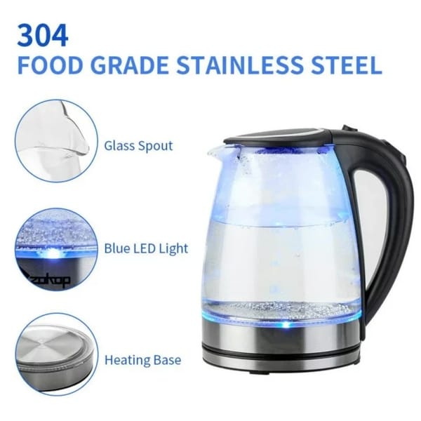 1.8L Electric Kettle Glass Kettle