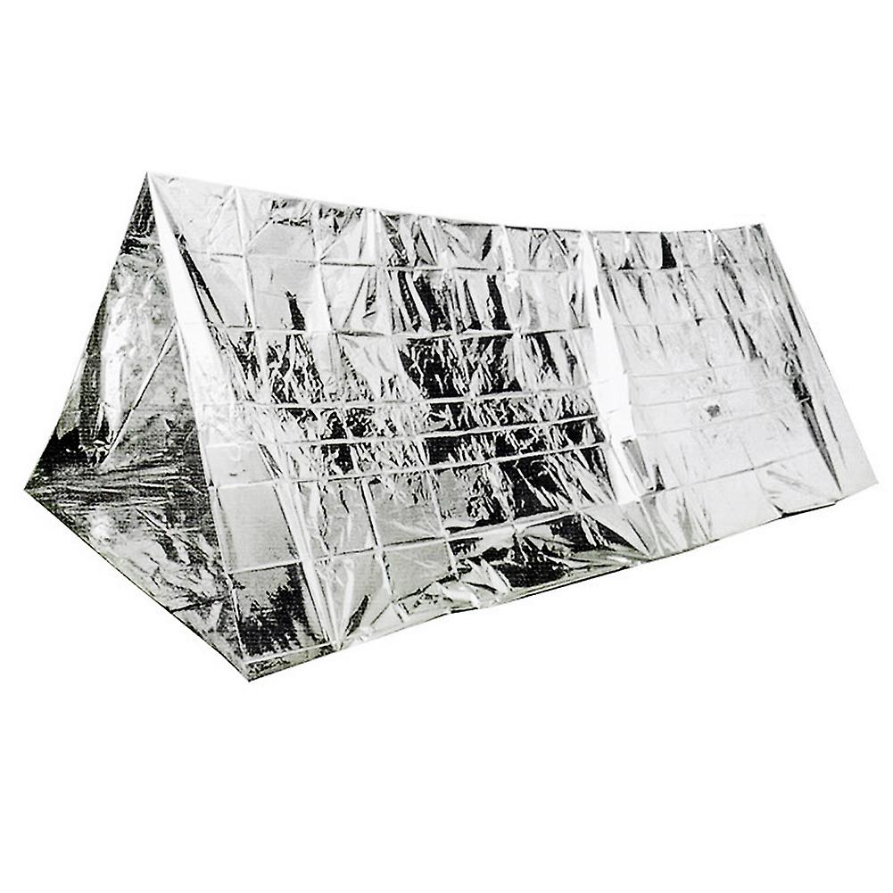 Earthquake Emergency Survival Tent Cold Weather Thermal Reflective Outdoor Tentsilver Individual