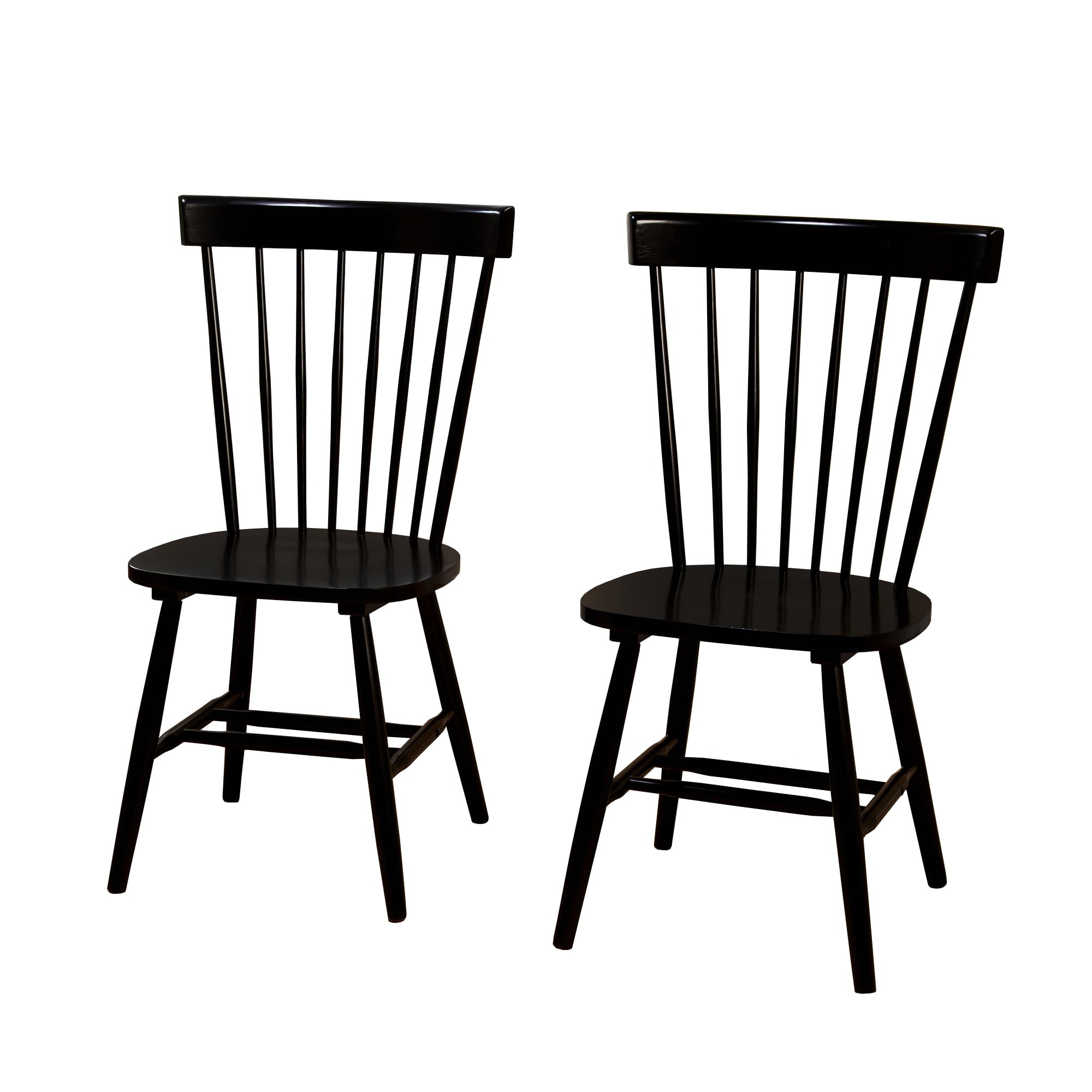 Venice Chair， Set of 2， Black Color