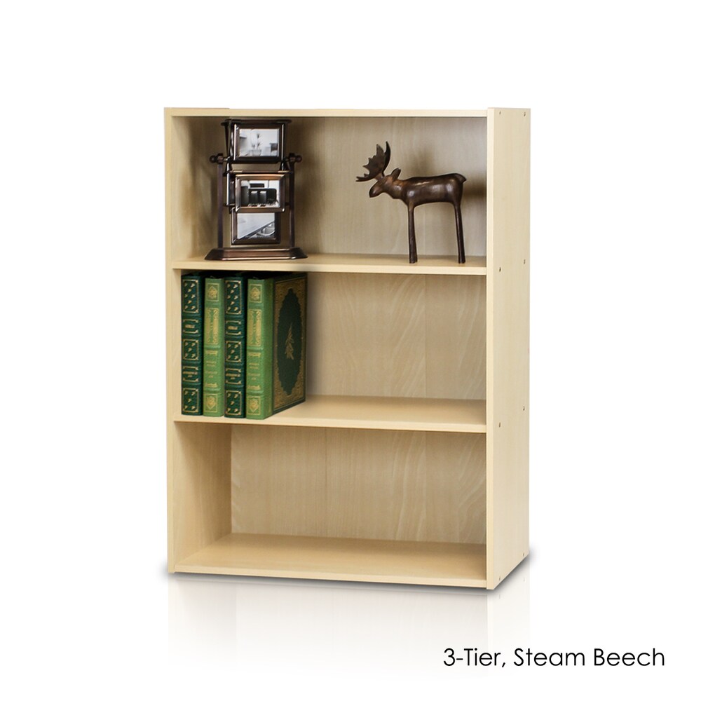Porch   Den Avers Espresso MDF Open Shelf