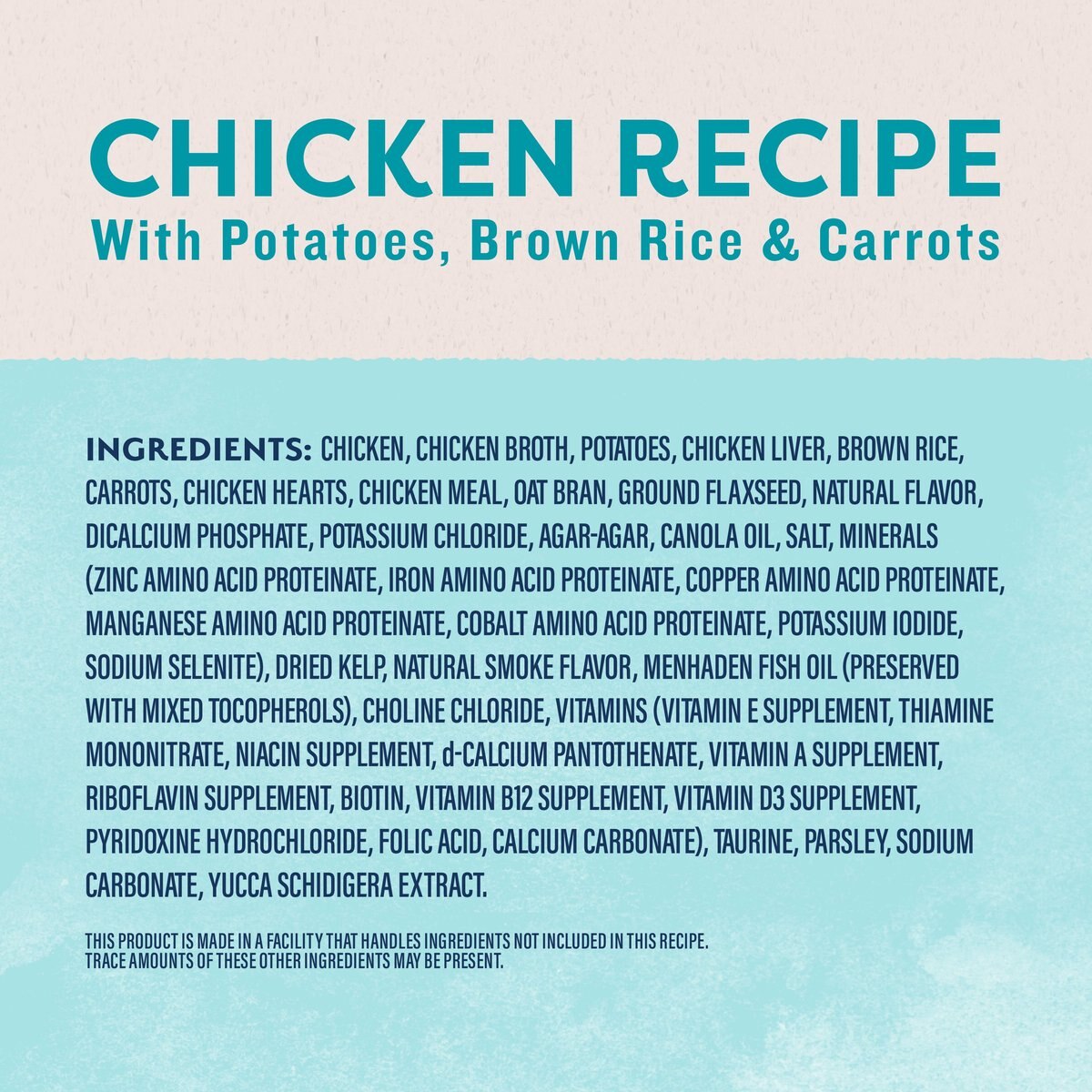 Natural Balance Original Ultra Chicken Recipe Wet Dog Food