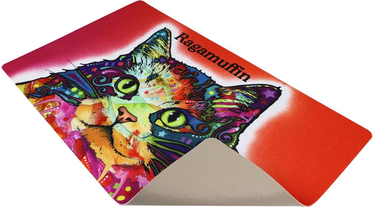 Drymate Dean Russo Ragamuffin Personalized Cat Placemat