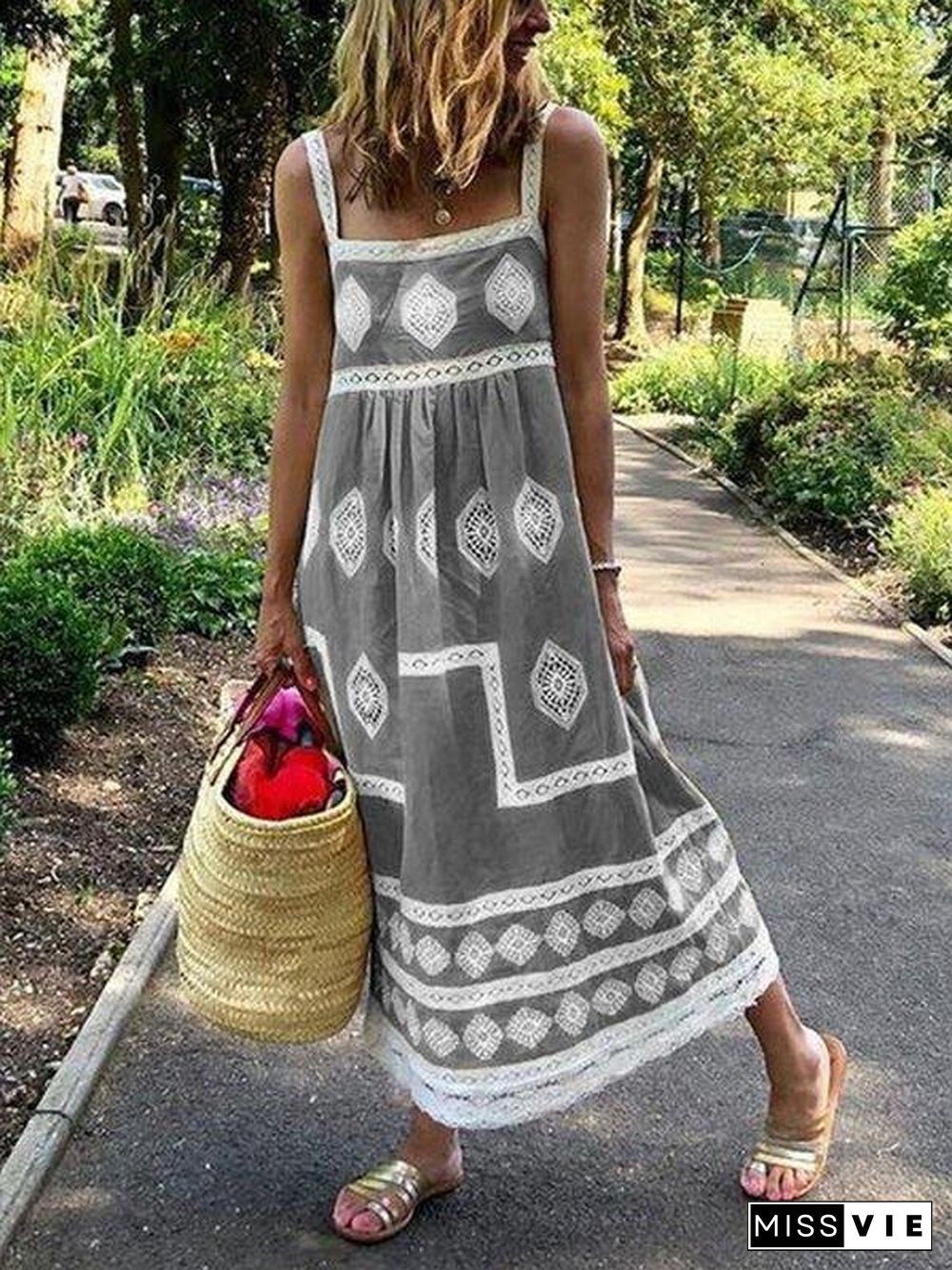 Bohemian Loose Casual Large Size Dress