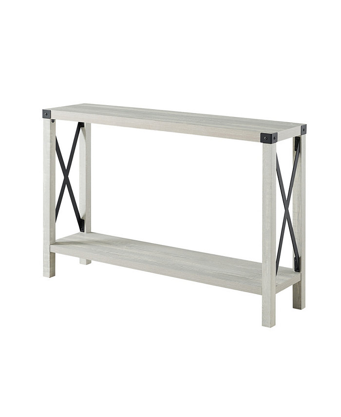 Walker Edison 46 Rustic Farmhouse Entryway Table