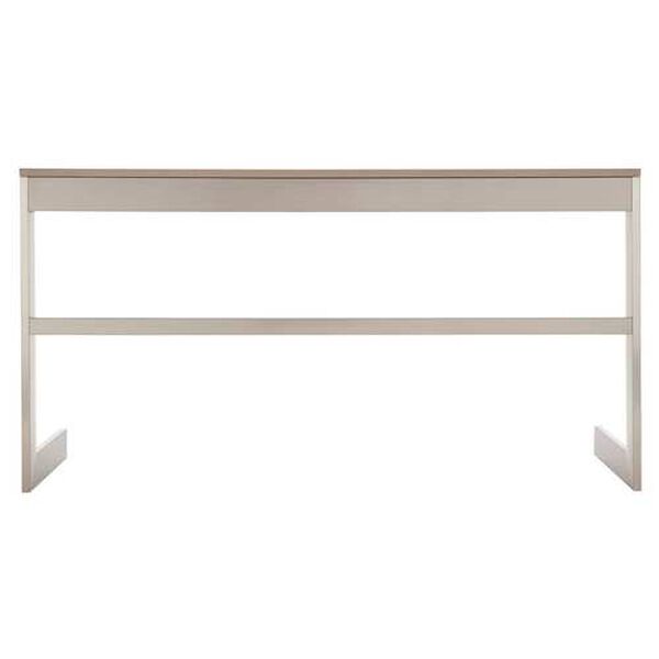 Axiom Natural and Stainless Steel Console Table