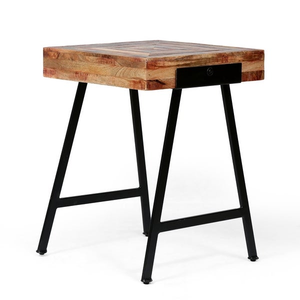 McMullen Mango Wood End Table by Christopher Knight Home