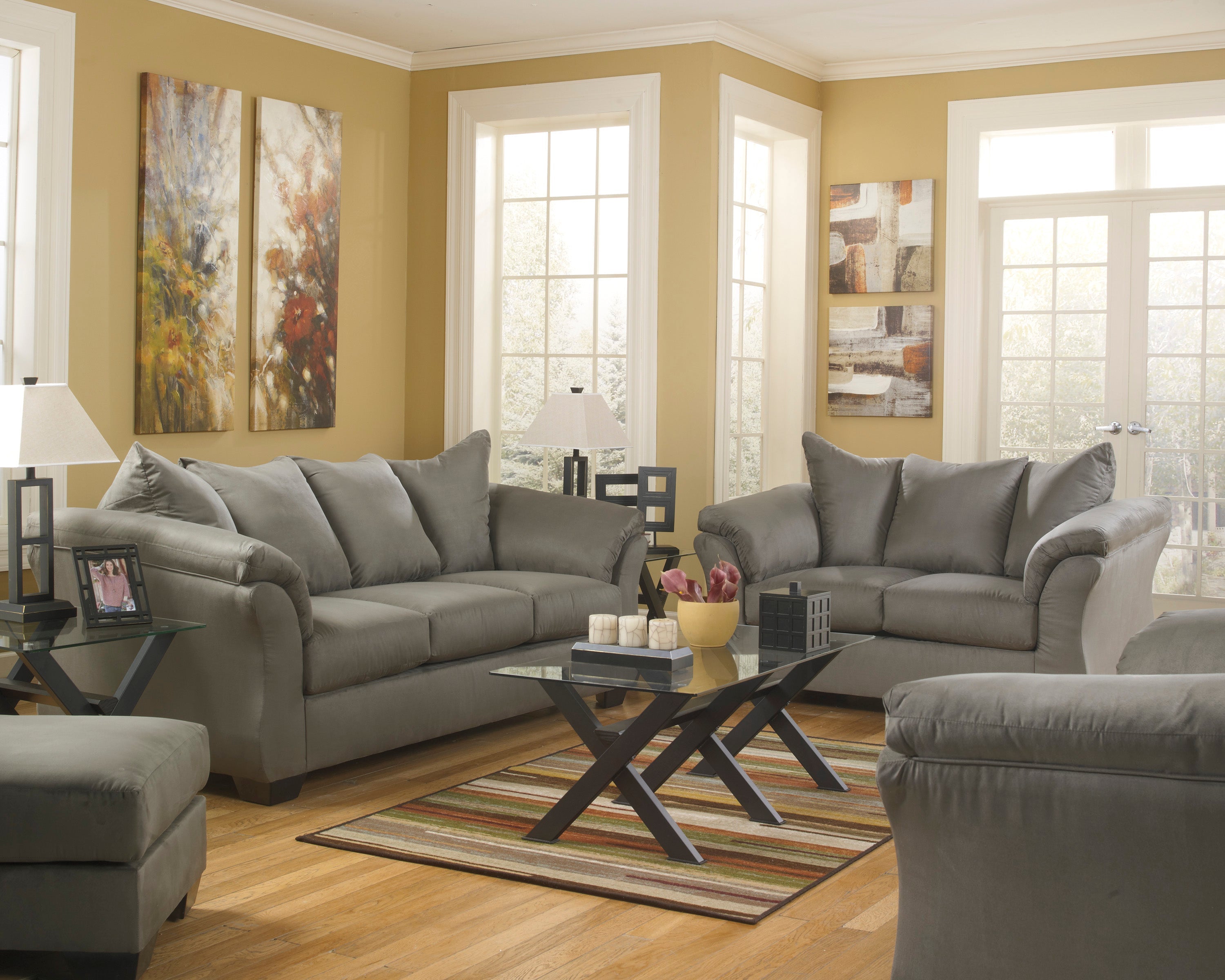 Darcy Sofa and Loveseat