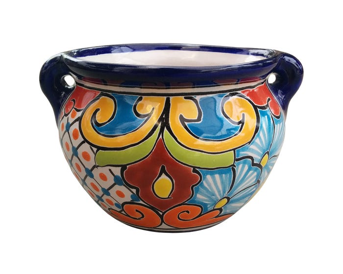 Avera Talavera Michoacana Planter 6 inch APG023060