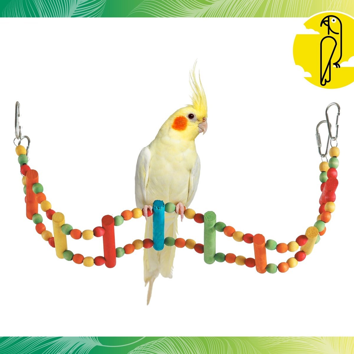 Caitec Featherland Paradise Flex Ladder Bird Toy