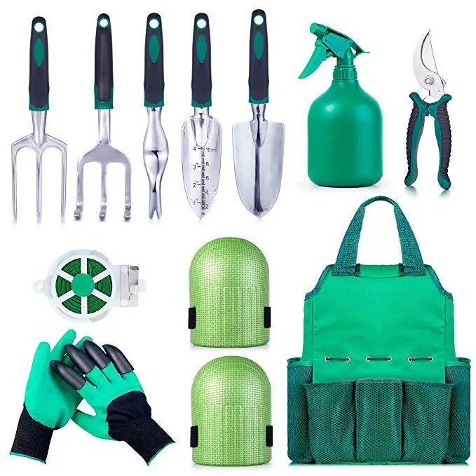 Agricultural gardening scissors aluminum alloy 100 piece potted planting flower weeding garden hand tools set