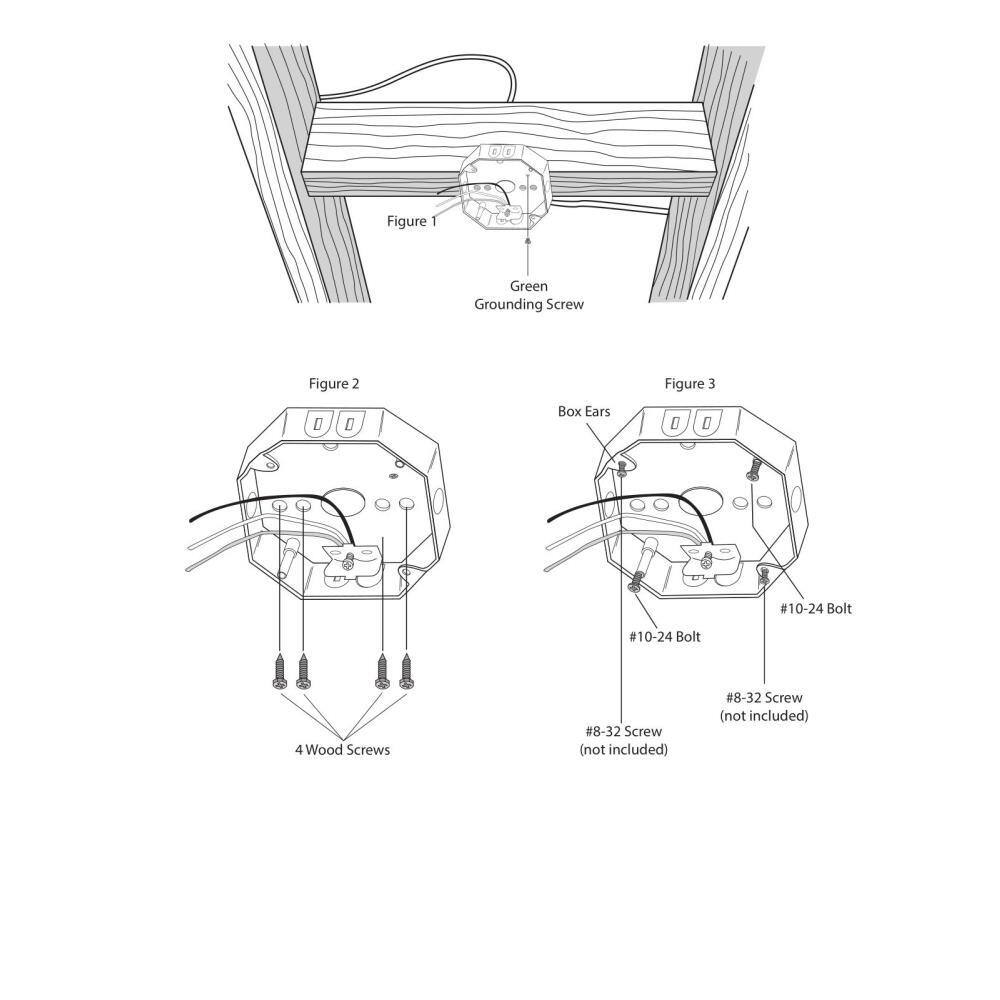 Westinghouse 15.5 cu. in. Heavy Duty New Construction Ceiling Fan Saf-T-Box 0105000