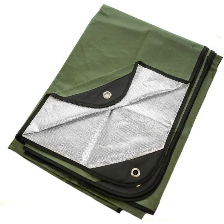 Hot Sale Emergency Blanket Tarp Insulated Blanket Thermal Waterproof Survival Space Blanket for Hiking Camping