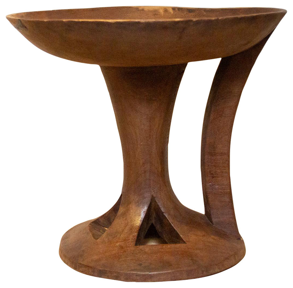 Stylish Tribal Naga Side Table   Rustic   Side Tables And End Tables   by De cor  Houzz