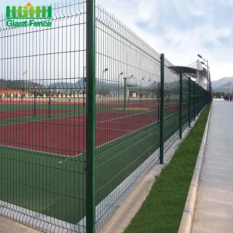 Factory Supply Metal 3D Curved Welded Garden Wire Mesh Fence for Sale