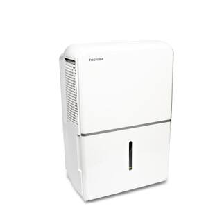 Toshiba 50-Pint 115-Volt ENERGY STAR MOST EFFICIENT Dehumidifier with Continuous Operation Function covers up to 4500 sq. ft. TDDP5013ES2