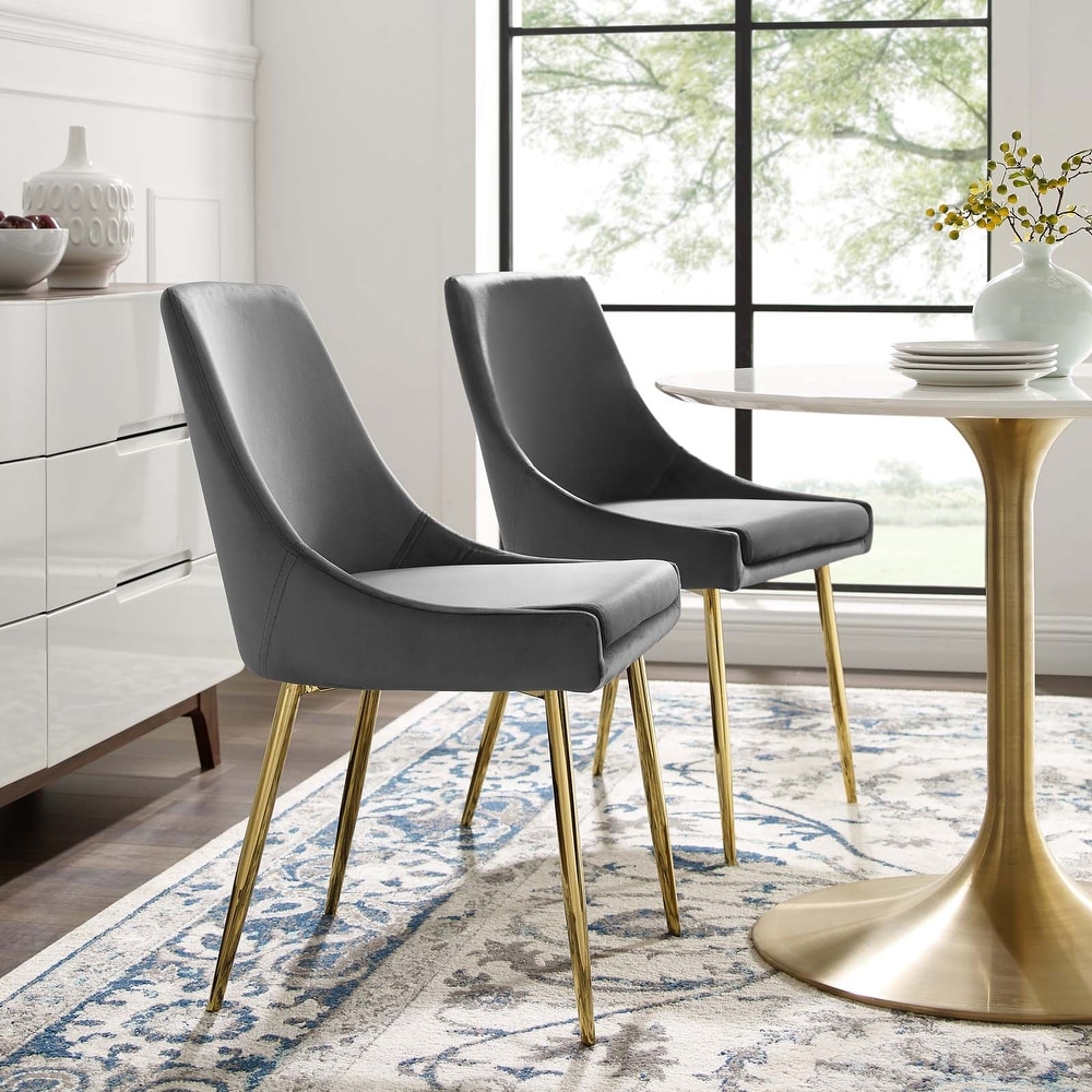 Silver Orchid Aizome Dining Chairs (Set of 2)