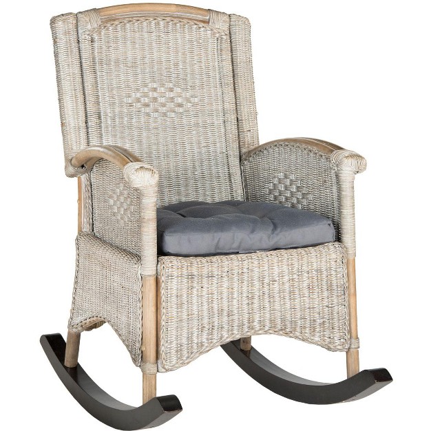 Verona Rocking Chair Antique Grey Safavieh