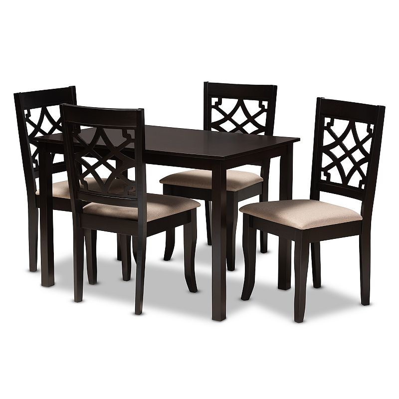 Baxton Studio Mael 5-Piece Dining Set