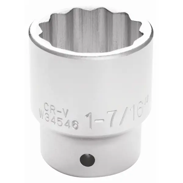 Performance Tool 3/4 Drive 1-7/16 12 Point Socket