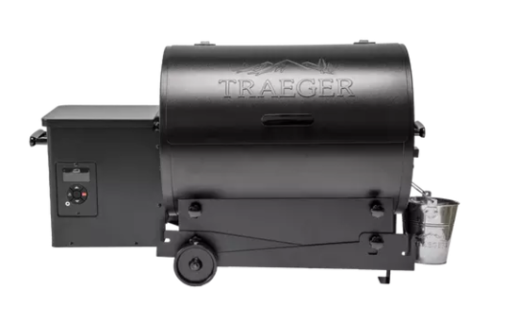 TAILGATER 20 Portable Wood Pellet Grill with Traeger’s Digital Arc Temperature Controller and EZ-Fold Legs ;